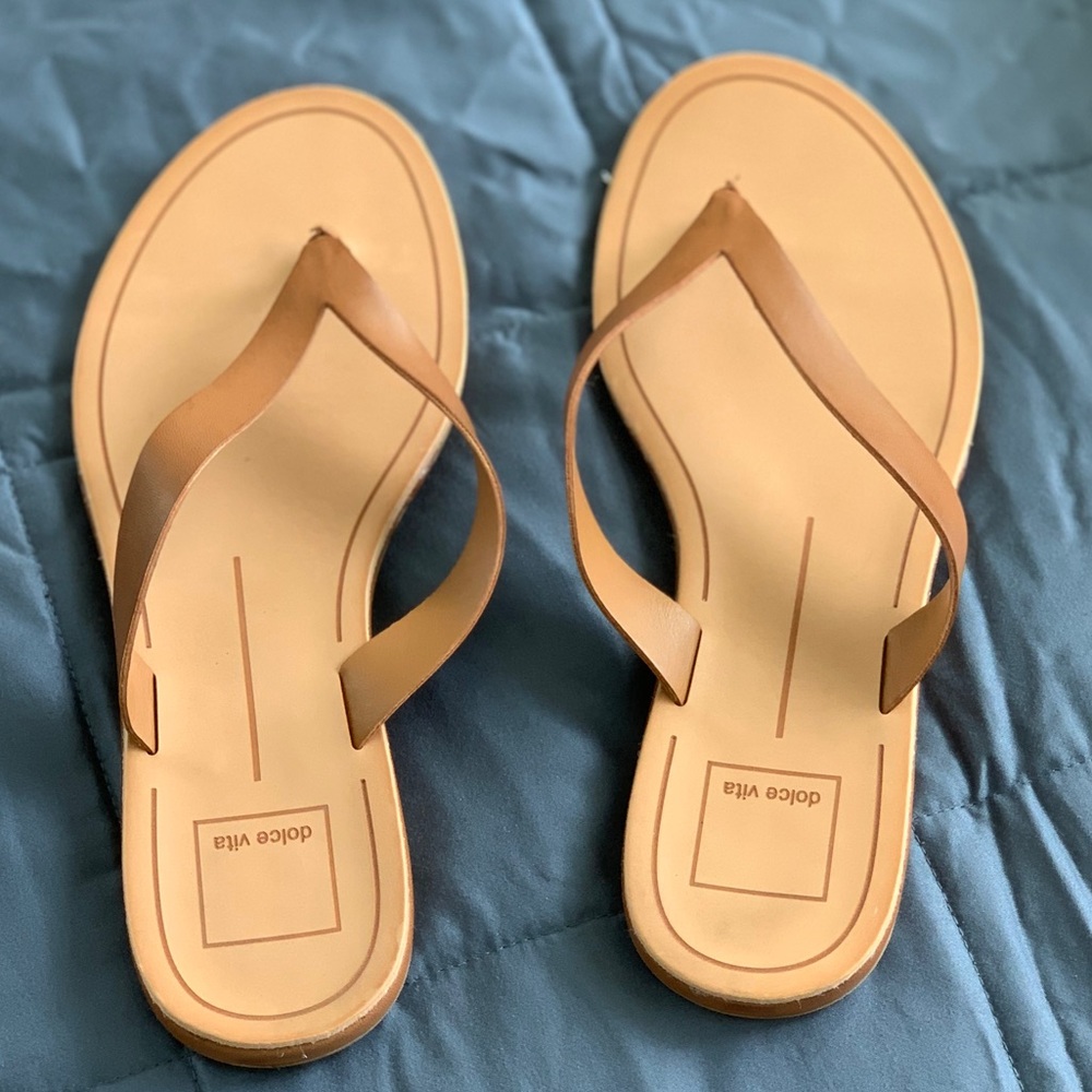 Dolce Vita “DANA” leather sandals.